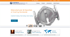 Desktop Screenshot of castechindia.com